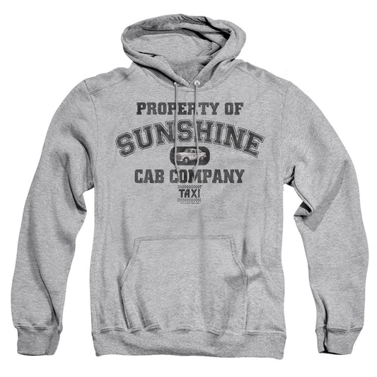 Taxi - Property Of Sunshine Cab - Adult Pull-over Hoodie - Athletic Heather