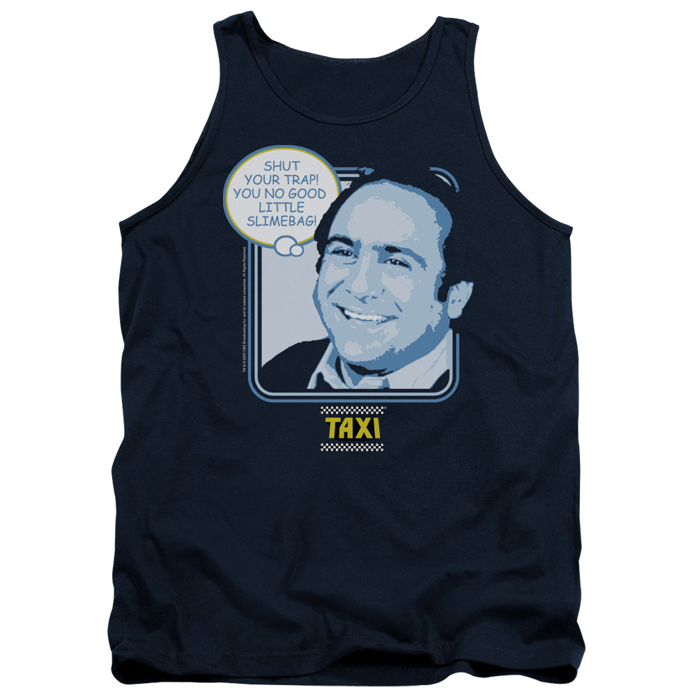 Taxi - Shut Your Trap - Adult Tank - Navy