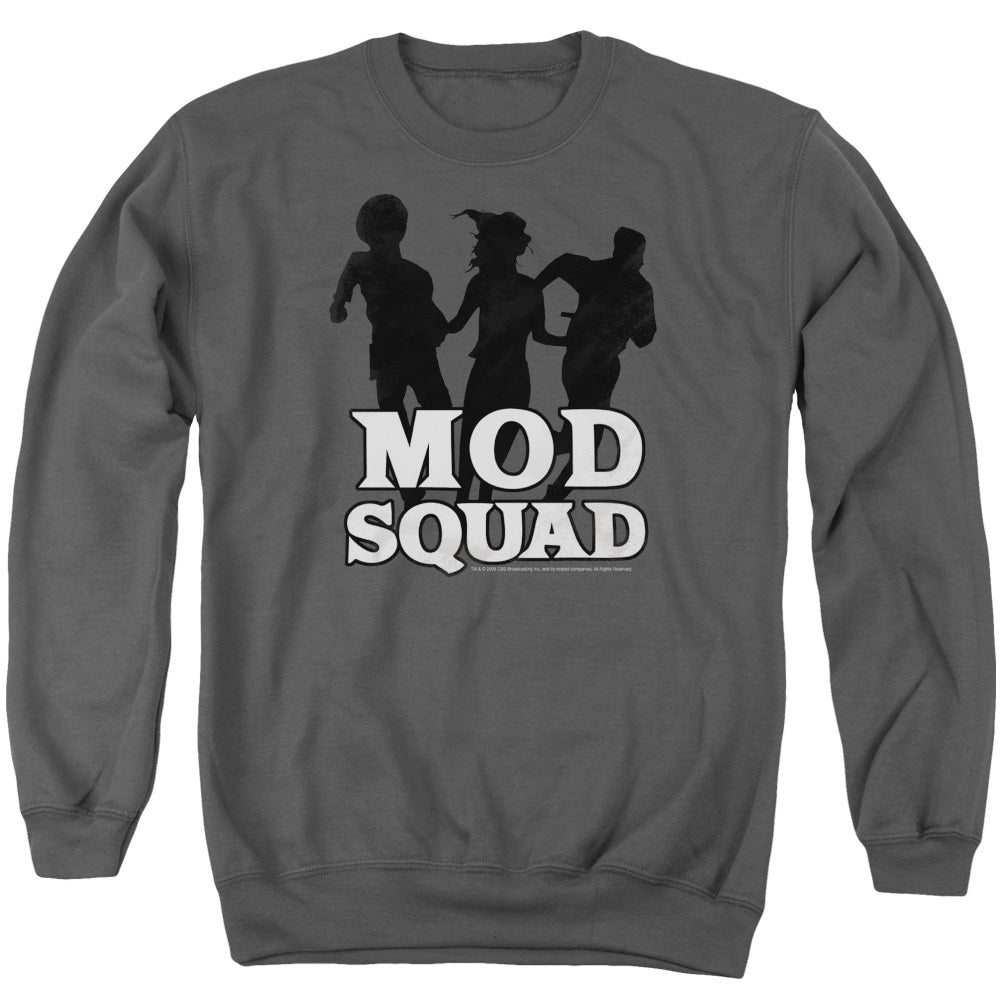 Mod Squad - Mod Squad Run Simple - Adult Crewneck Sweatshirt - Charcoal