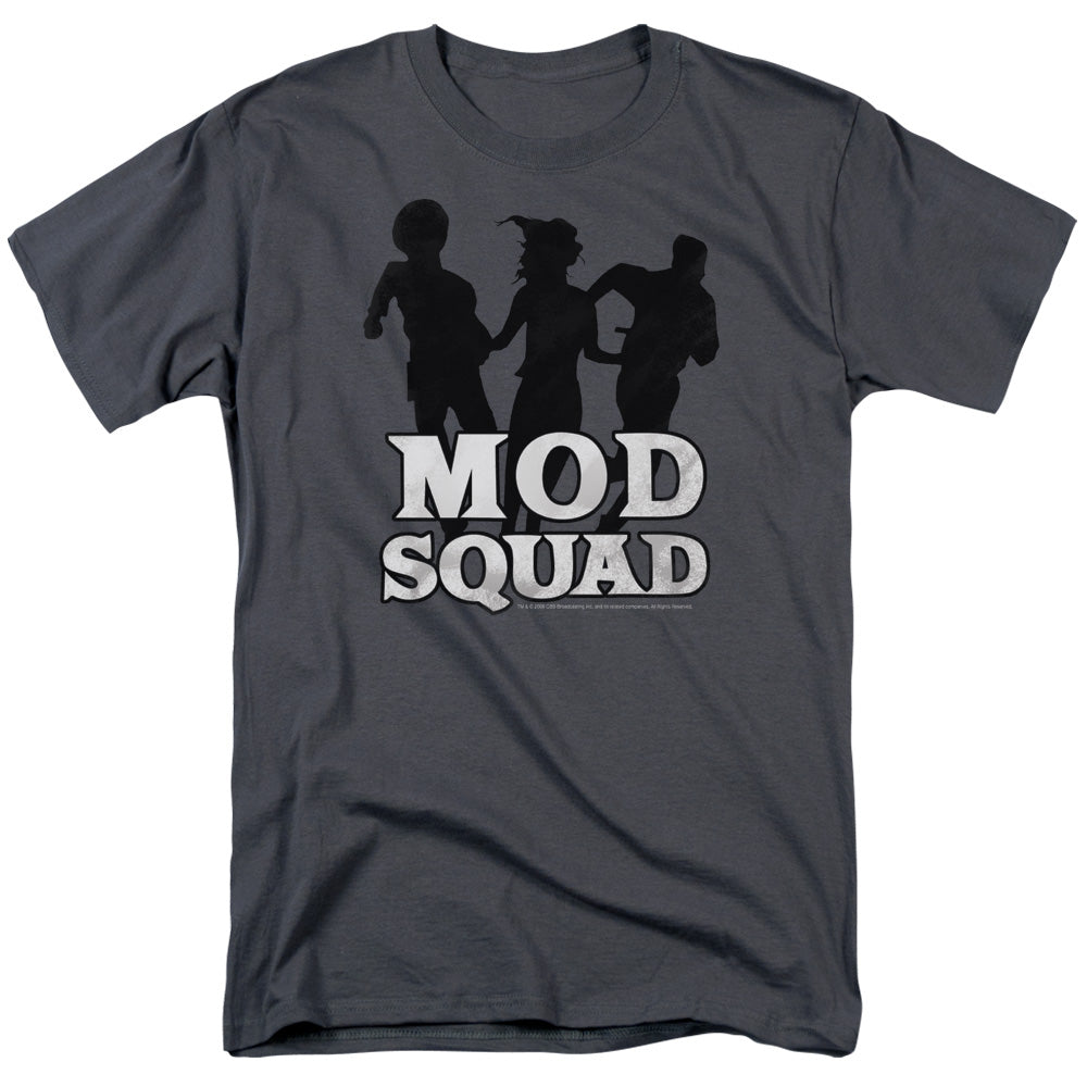 Mod Squad - Mod Squad Run Simple - Short Sleeve Adult 18/1 - Charcoal T-shirt