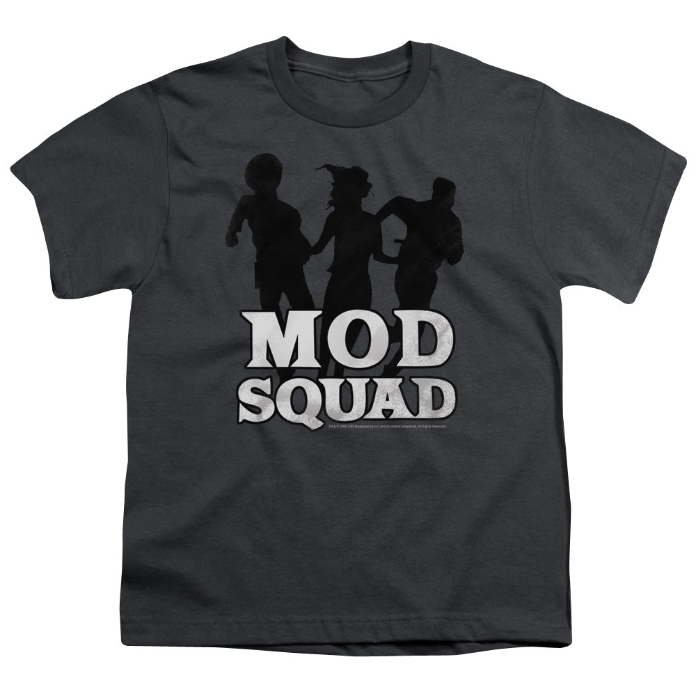 Mod Squad - Mod Squad Run Simple - Short Sleeve Youth 18/1 - Charcoal T-shirt