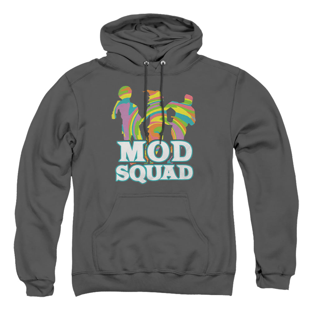 Mod Squad - Mod Squad Run Groovy - Adult Pull-over Hoodie - Charcoal