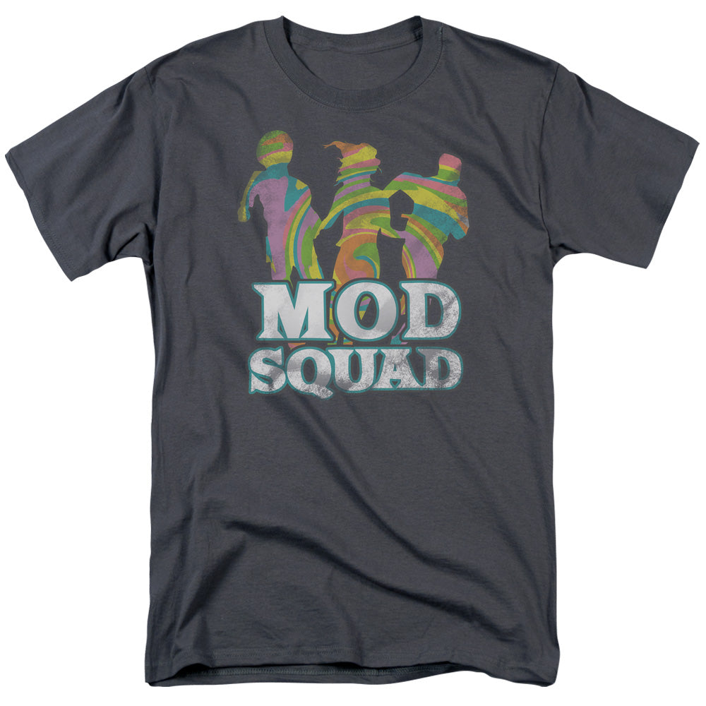 Mod Squad - Mod Squad Run Groovy - Short Sleeve Adult 18/1 - Charcoal T-shirt