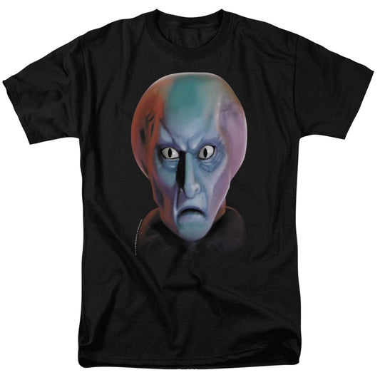 Star Trek - Balok Head - Short Sleeve Adult 18/1 - Black T-shirt