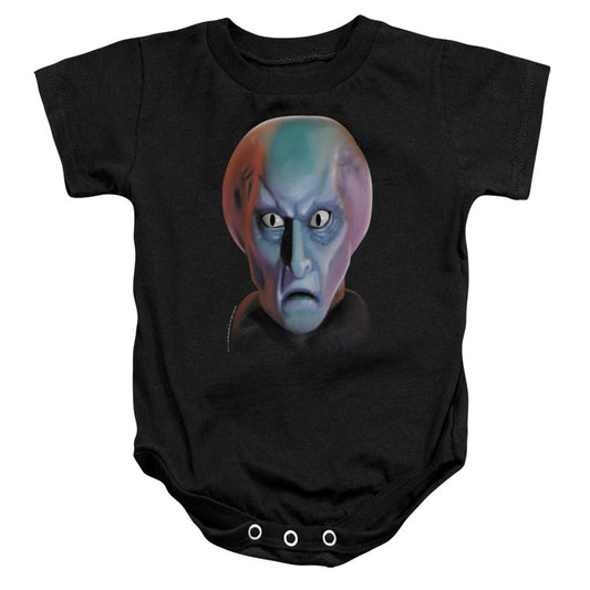Star Trek - Balok Head - Infant Snapsuit - Black