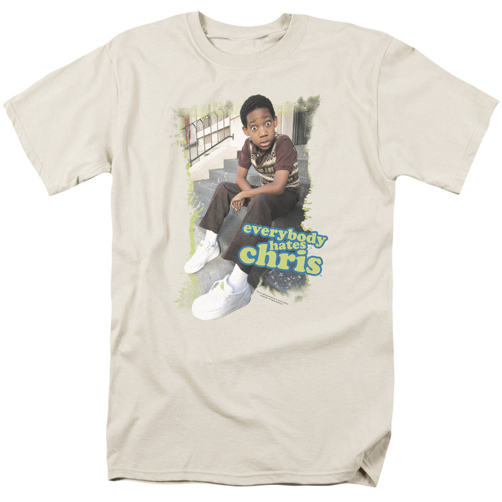 Ehc - Everybody Hates Chris - Short Sleeve Adult 18/1 - Cream T-shirt