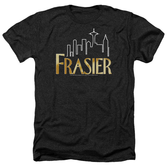 Frasier - Frasier Logo - Adult Heather-black