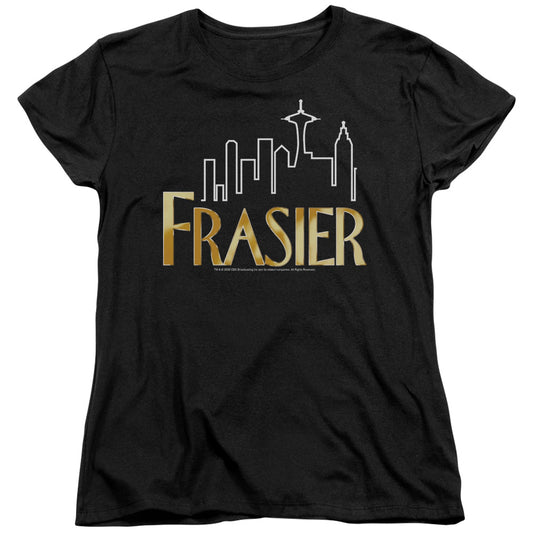 FRASIER FRASIER LOGO - S/S WOMENS TEE - BLACK T-Shirt