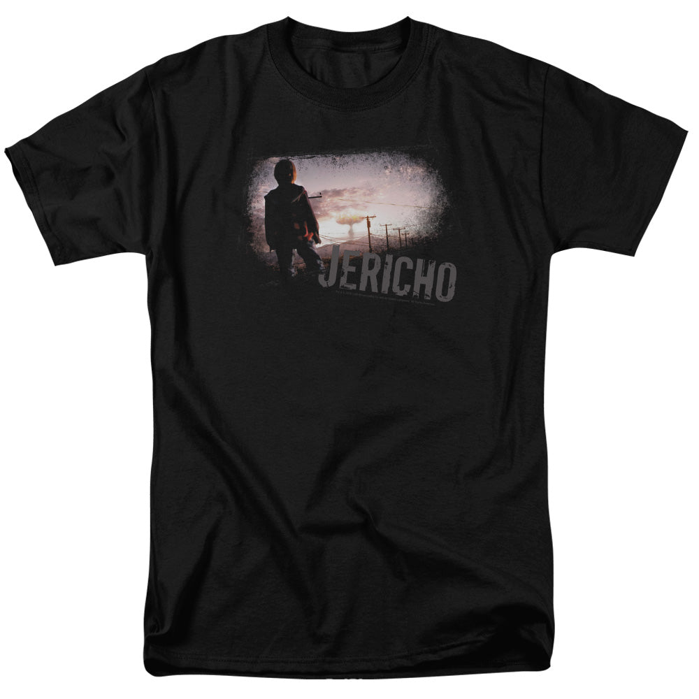 Jericho - Mushroom Cloud - Short Sleeve Adult 18/1 - Black T-shirt