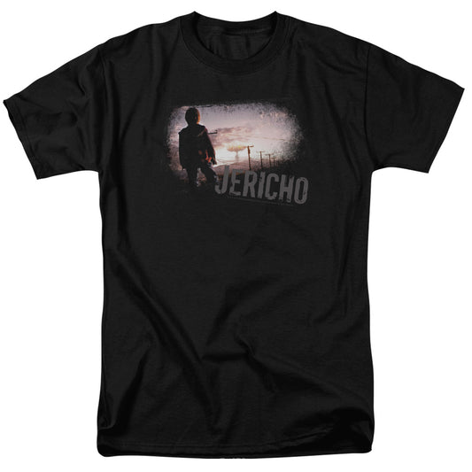 Jericho - Mushroom Cloud - Short Sleeve Adult 18/1 - Black T-shirt