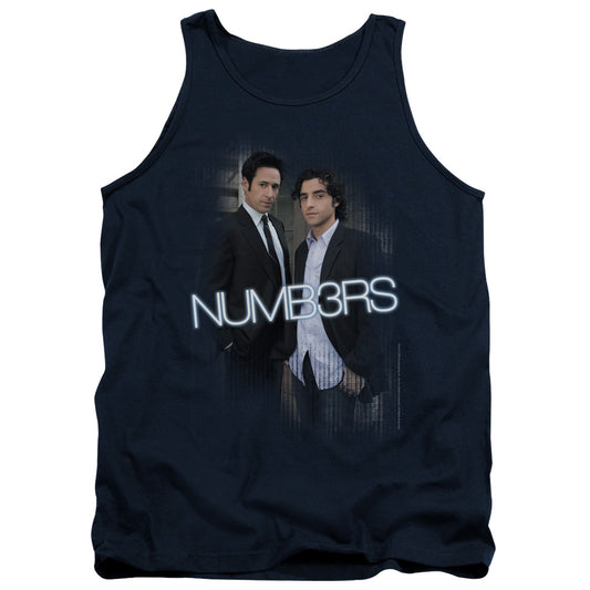 Numb3rs - Don & Charlie - Adult Tank - Navy