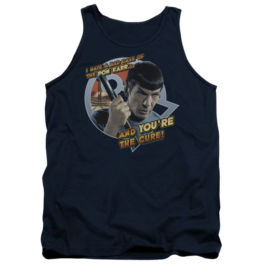 Star Trek - Pon Far - Adult Tank - Navy