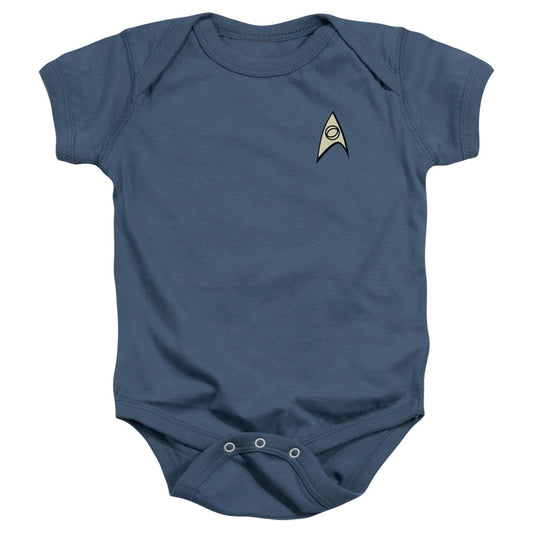 Star Trek - Science Uniform - Infant Snapsuit - Indigo