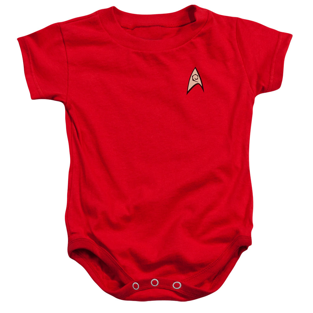 Star Trek - Engineering Uniform - Infant Snapsuit - Red