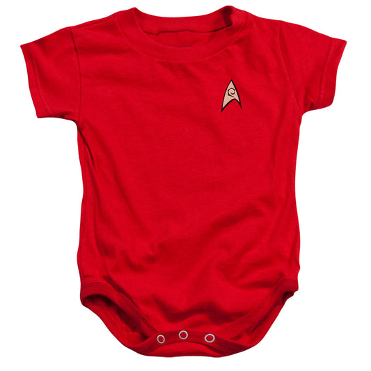 Star Trek - Engineering Uniform - Infant Snapsuit - Red