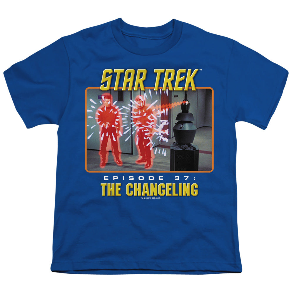 St Original - The Changeling - Short Sleeve Youth 18/1 - Royal Blue T-shirt