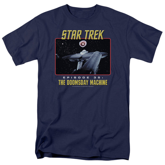 St Original - The Doomsday Machine - Short Sleeve Adult 18/1 - Navy T-shirt