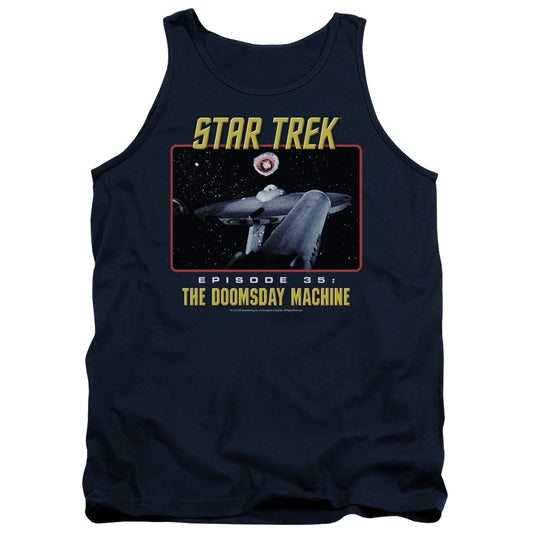 St Original - The Doomsday Machine - Adult Tank - Navy