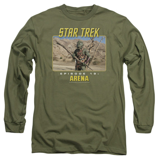 St Original - Arena - Long Sleeve Adult 18/1 - Military Green T-shirt