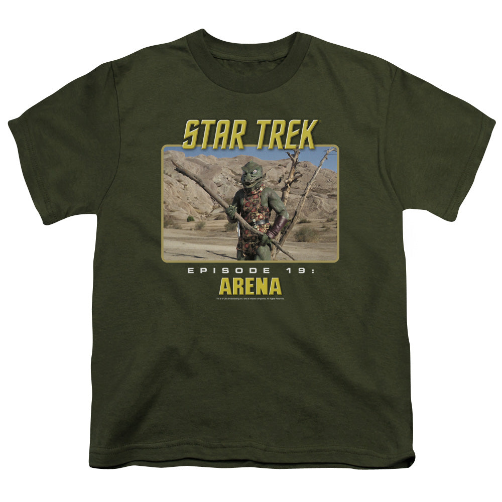 St Original - Arena - Short Sleeve Youth 18/1 - Military Green T-shirt