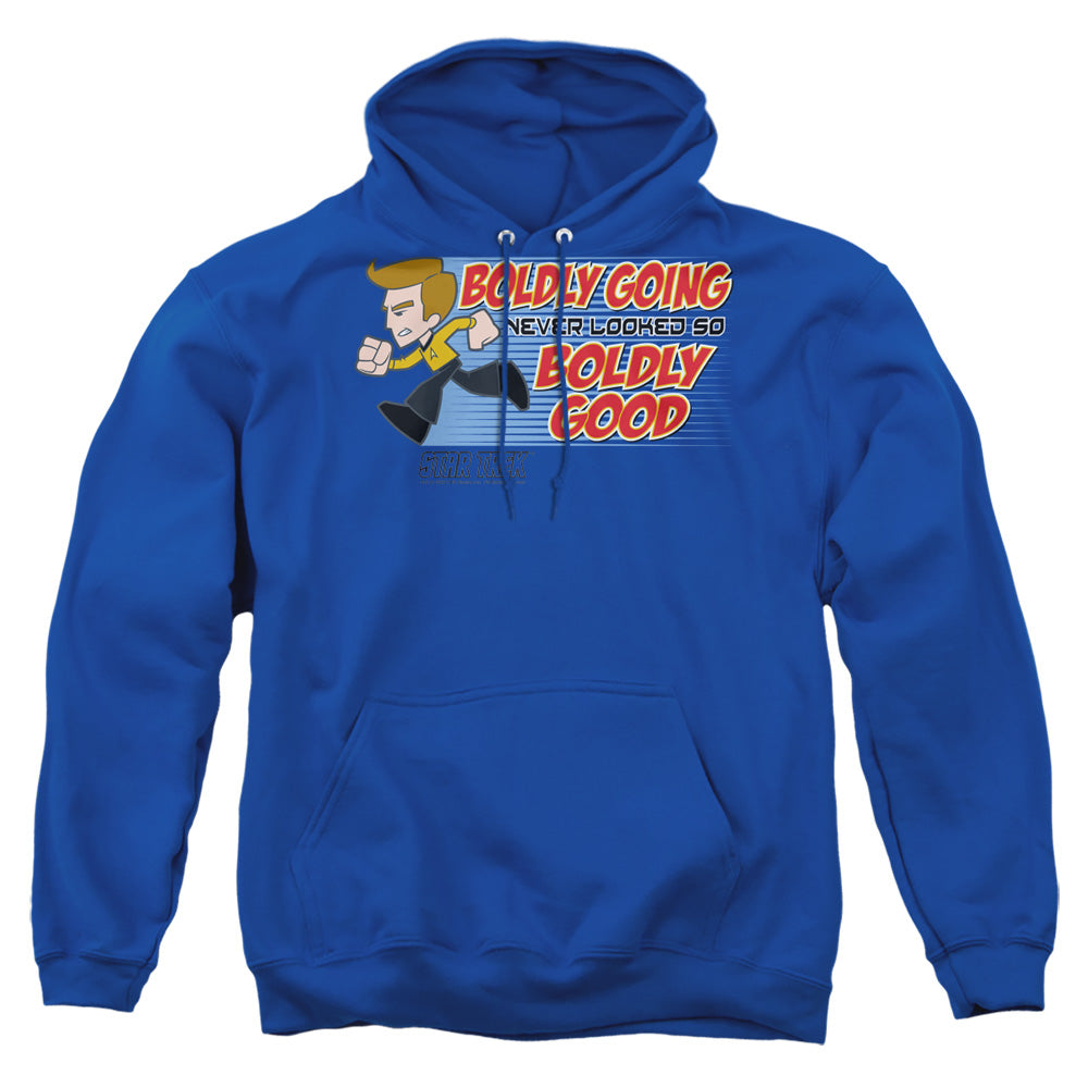 Quogs - Boldly Good - Adult Pull-over Hoodie - Royal Blue