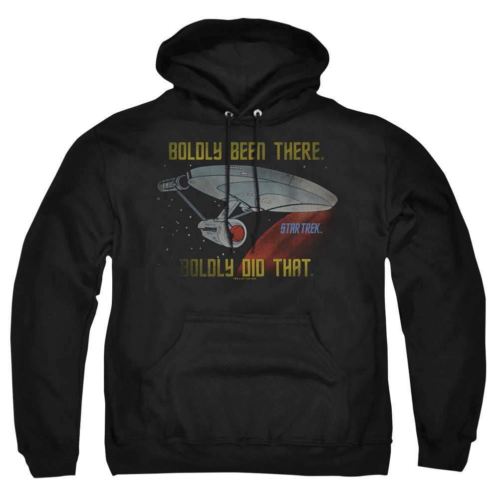 Star Trek - Boldly Did That - Adult Pull-over Hoodie - Black