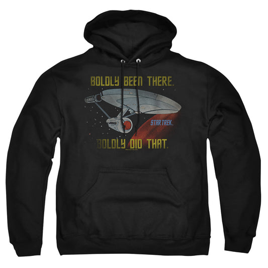 Star Trek - Boldly Did That - Adult Pull-over Hoodie - Black
