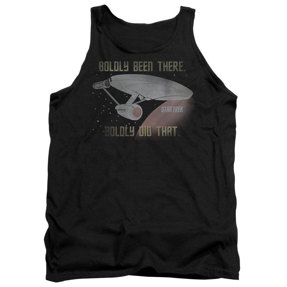 Star Trek - Boldly Did That - Adult Tank - Black