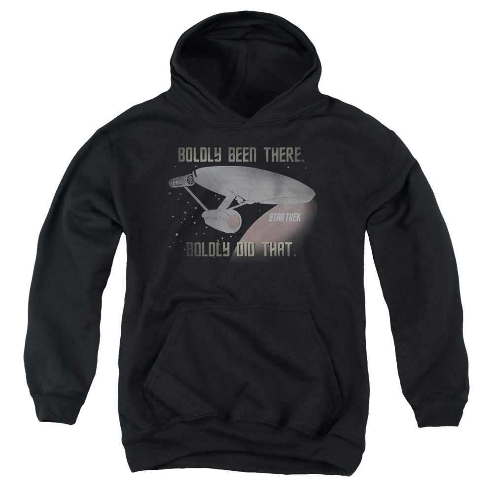 Star Trek - Boldly Did That - Youth Pull-over Hoodie - Black