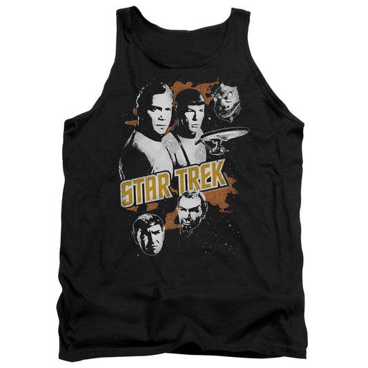 Star Trek - Graphic Good Vs Evil - Adult Tank - Black