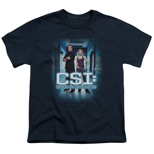 Csi - Serious Business - Short Sleeve Youth 18/1 - Navy T-shirt