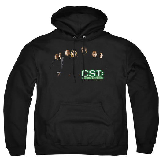 Csi - Shadow Cast - Adult Pull-over Hoodie - Black