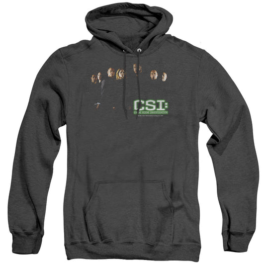 Csi - Shadow Cast - Adult Heather Hoodie - Black
