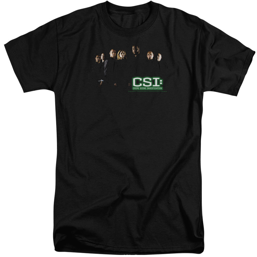 Csi - Shadow Cast - Short Sleeve Adult Tall - Black T-shirt