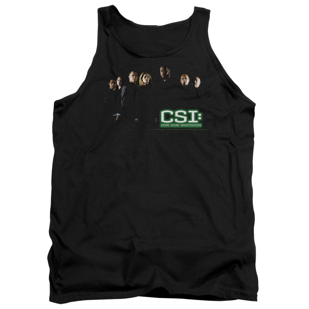 Csi - Shadow Cast - Adult Tank - Black