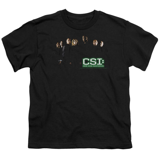 Csi - Shadow Cast - Short Sleeve Youth 18/1 - Black T-shirt