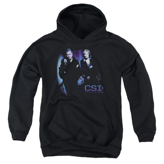 Csi - At The Scene - Youth Pull-over Hoodie - Black