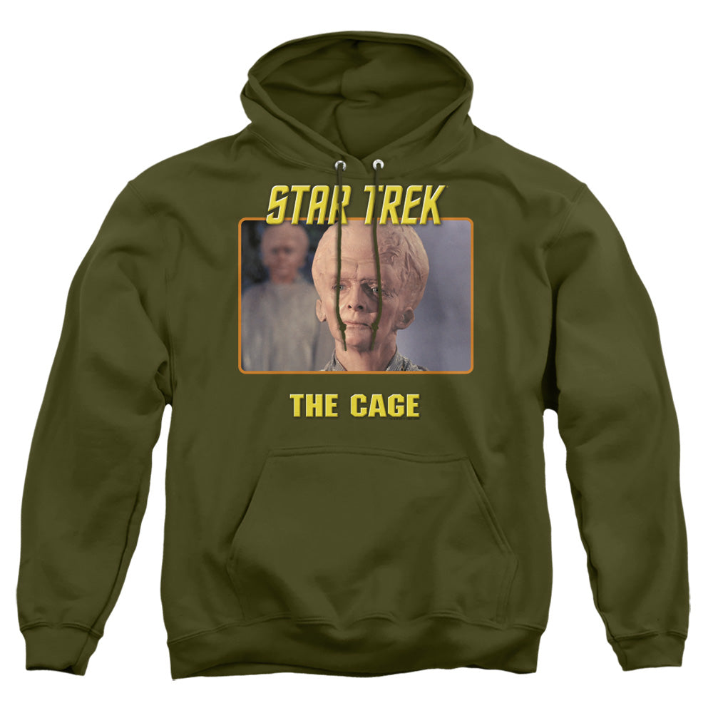 St Original - The Cage - Adult Pull-over Hoodie - Military Green