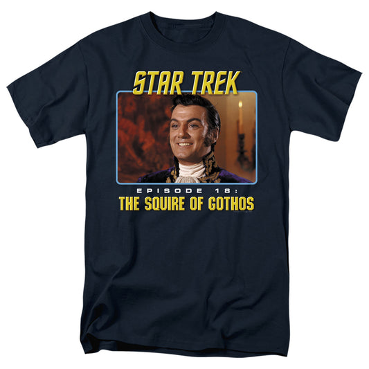 St Original - The Squire Of Gothos - Short Sleeve Adult 18/1 - Navy T-shirt