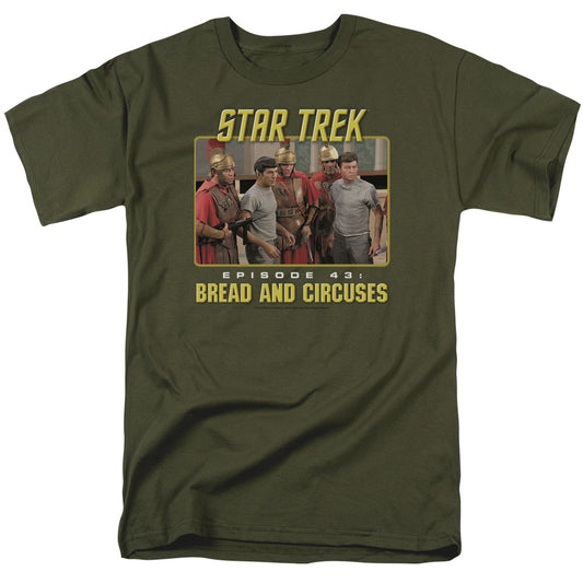 St Original - Episode 43 - Short Sleeve Adult 18/1 - Military Green T-shirt