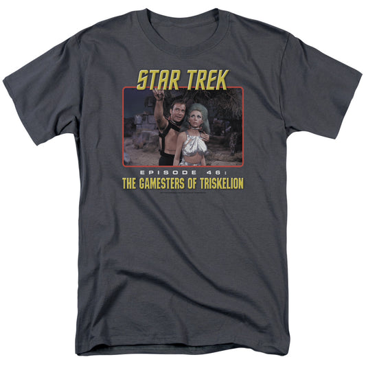 Star Trek - Episode 46 - Short Sleeve Adult 18/1 - Charcoal T-shirt