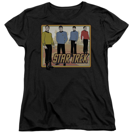 Star Trek - Classic - Short Sleeve Womens Tee - Black T-shirt