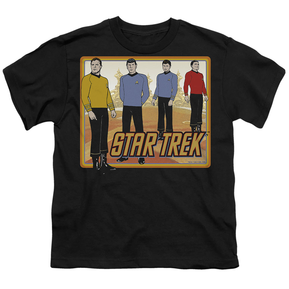 Star Trek - Classic - Short Sleeve Youth 18/1 - Black T-shirt