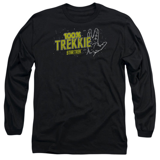 STAR TREK TREKKIE - L/S ADULT 18/1 - BLACK T-Shirt