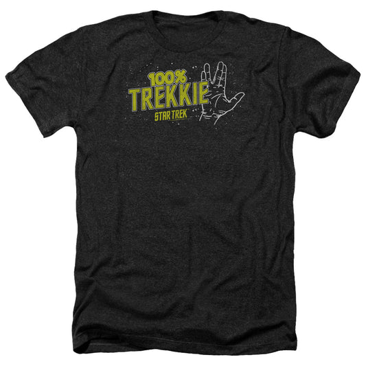 Star Trek - Trekkie - Adult Heather-black
