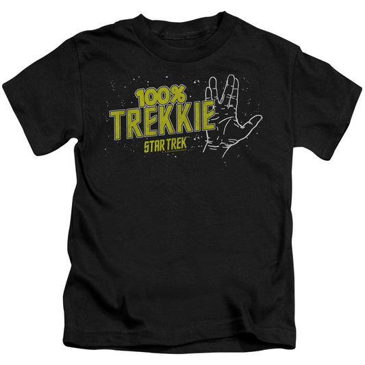 STAR TREK TREKKIE - S/S JUVENILE 18/1 - BLACK - T-Shirt
