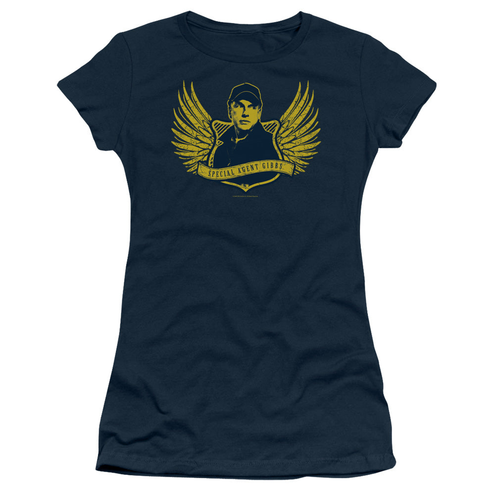 Ncis - Go Navy - Short Sleeve Junior Sheer - Navy T-shirt