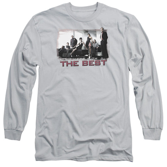 Ncis - The Best - Long Sleeve Adult 18/1 - Silver T-shirt