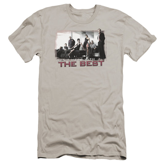 Ncis - The Best-premuim Canvas Adult Slim Fit 30/1 - Silver