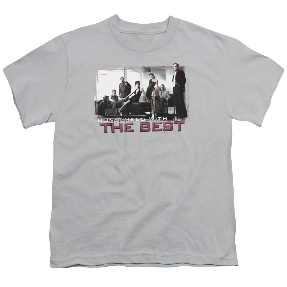 Ncis - The Best - Short Sleeve Youth 18/1 - Silver T-shirt